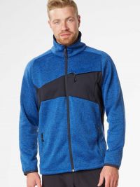 Arbeits Strickjacke Blau